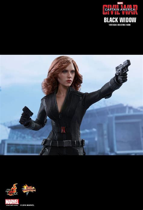 Hot Toys Captain America Civil War Black Widow 16th Scale Collectible Figure Captain