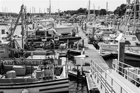 Fishing Dock In Half Moon Bay Editorial Image Image Of Fishing