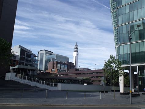 Birmingham Snow Hill Station Square Bt Tower And One Snowhill