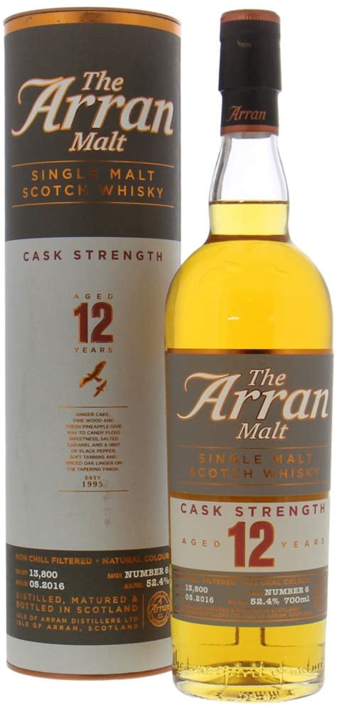 Arran 12 Years Old Cask Strength Batch 6 52 4 NV Buy Online Best