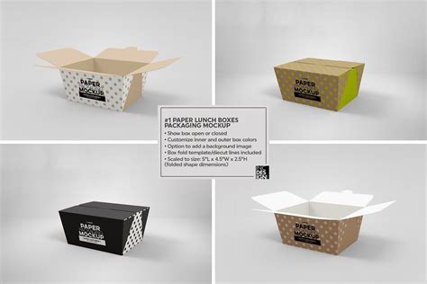 Vol 21 Paper Box Packaging Mockups Packaging Mockup Box Packaging