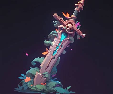 ArtStation - +350 Stylized Futuristic Sword Concept (4k) | Artworks