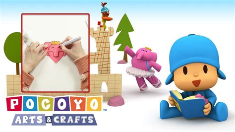 Pocoyo Arts Crafts Marcador De Livros De Origami Da Elly Youtube