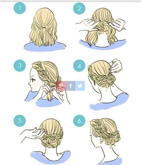 29 Simple And Easy Ways To Tie Up Your Hair Short Hair Up