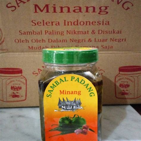 Jual Sambal Lado Hijau Besar Sambal Padang Hijau Kemasan Besar Kab