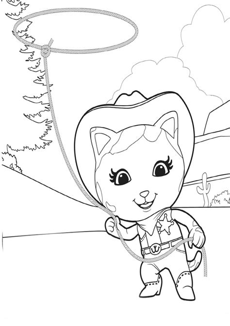 Dusty From Sheriff Callie Coloring Play Free Coloring Game Online