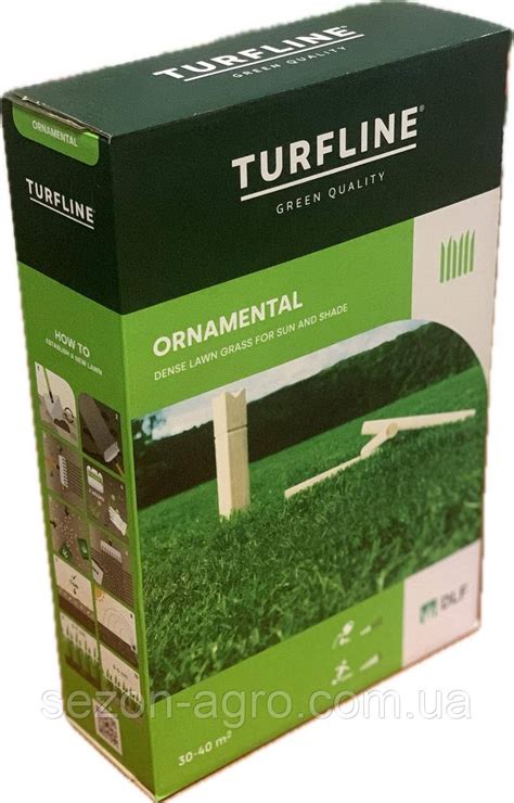 Газонна трава універсальна Орнаментал/Ornamental, 1кг, DLF Trifolium ...