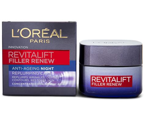 L Oréal Revitalift Filler Renew Anti Ageing Day Cream Night