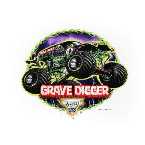 Printable Grave Digger Logo