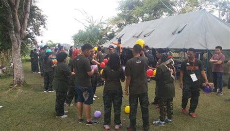 Btpn Outbound Di Bali Dengan Tema Militer Ubud Camp Is Bali Adventure