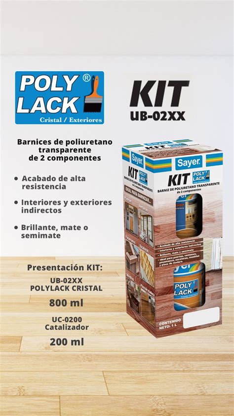 Barniza Tus Pisos De Madera Con El Kit Poly Lack De Sayer Wood