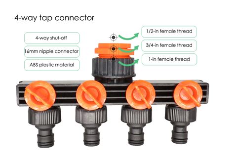 Muciakie Adjustable Diy Micro Drip Irrigation System For Selfwatering