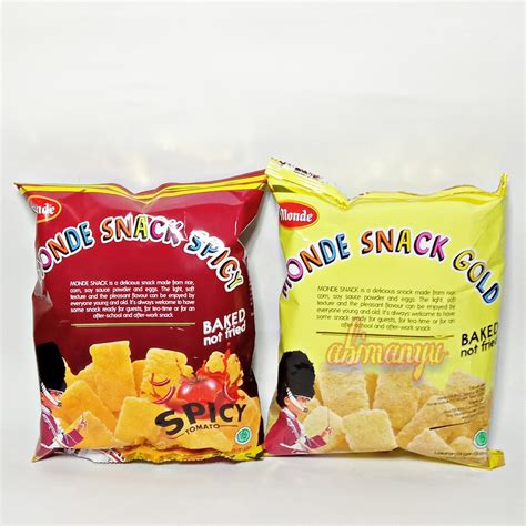 Jual MONDE SNACK GOLD SPICY 60 GRAM Shopee Indonesia