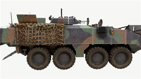 3D Vehicle 8x8 Mowag Piranha Model - TurboSquid 1705817