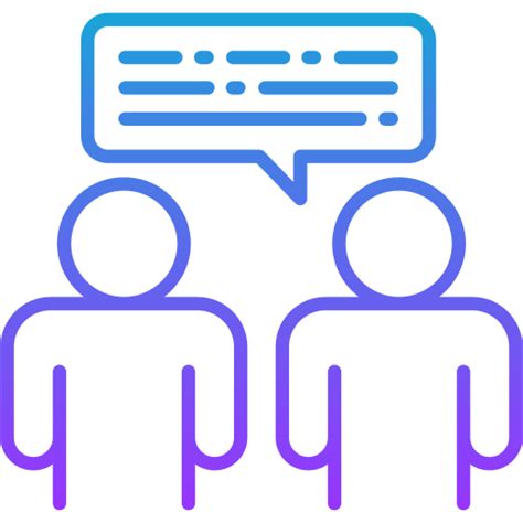 Opinion Generic gradient outline icon 