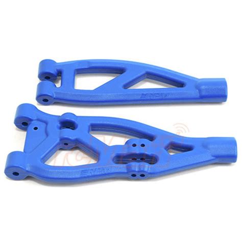 RPM Front Upper Lower A Arms 2 Pcs Blue For ARRMA Kraton Talion