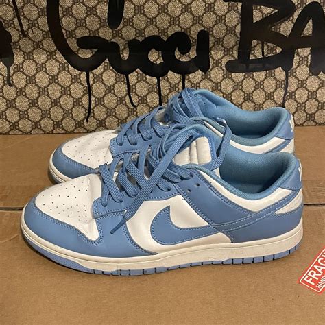 NIKE DUNK LOW - UNC - DD1391-102 Size: 10.5 US... - Depop