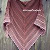 Ravelry Cocoa Latte Triangle Shawl Pattern By Kristines Crochets