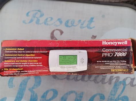 Honeywell Tb7220u1012 Commercialpro 7000 Programmable Commercial Thermostat Ebay