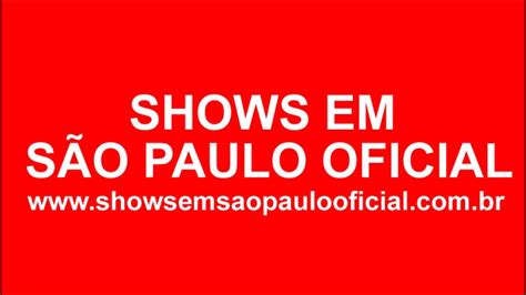 Dia 04 11 2015 show Chico Suman em São Paulo YouTube