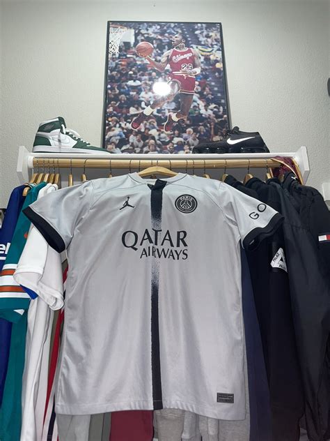 Jordan Brand Messi PSG Away Kit 2022 | Grailed