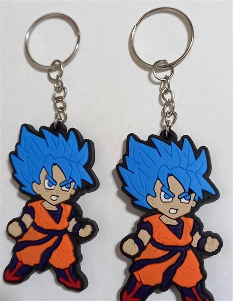 Chaveiro Goku Dragon Ball Emborrachado Unidades Elo