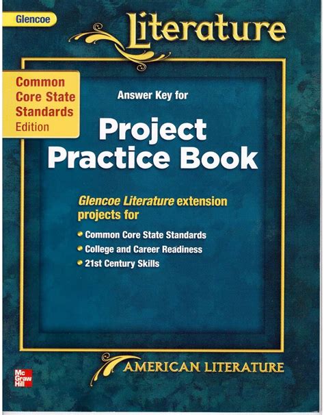 Glencoe Literature Answer Key For Project Practice Book American