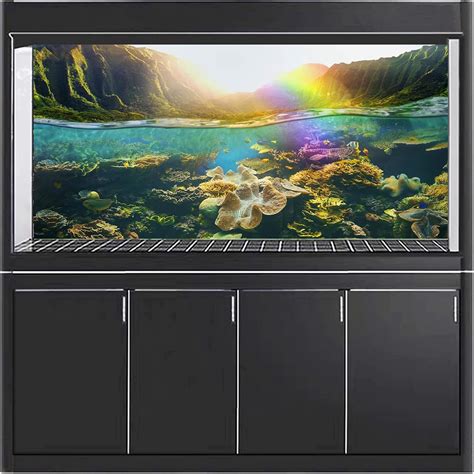 Amazon BAHULA 3D Fish Tank Background Backdrop Univeral Aquarium