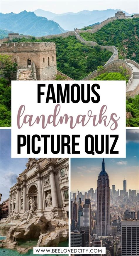 BEST Famous Landmarks Picture Quiz: 120 Questions and Answers ...