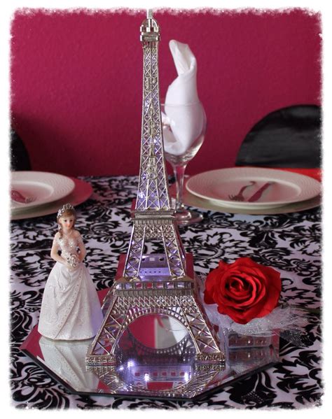 Paris Centerpiece Light Up Eiffel Tower By Itsmy15party On Etsy 3600 Paris Theme Centerpieces