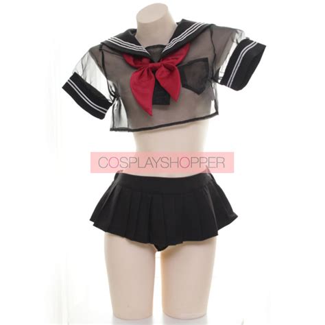 Black Sexy Sailor Suit Lingerie For Sale