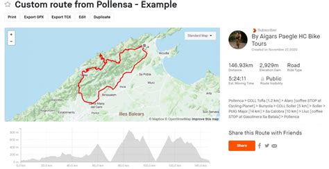 Custom Mallorca Cycling routes with GPX files > HC Bike Tours