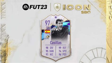 Fifa 23 Iker Casillas Cover Star Icon Sbc How To Obtain This