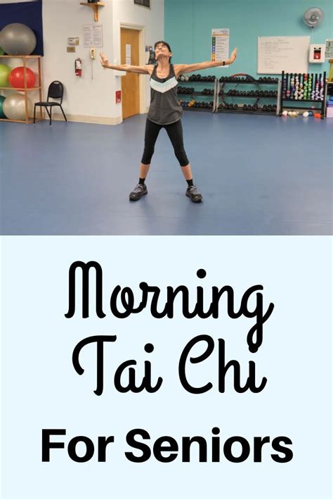 Morning Tai Chi Exercise For Seniors Tai Chi Exercise Tai Chi For