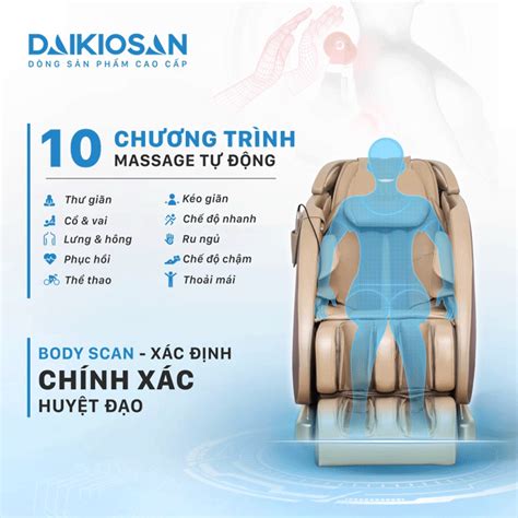 Ghế Massage Daikiosan Dvgm 20001 Mua Tại điện Máy Dung Vượng Trả Góp 0