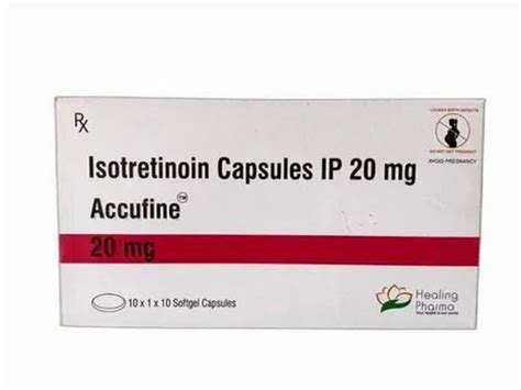 Finished Product Isotretinoin 20 Mg Soft Gel Capsules At Rs 302 Stripe