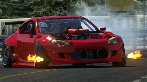 Ferrari Swapped Toyota 86 Gt4586 Drift Car Mount Akina Touge Drift Assetto Corsa Youtube