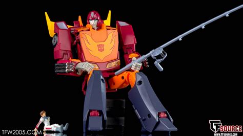 Mp Hot Rodimus In Hand Gallery Transformers News Tfw