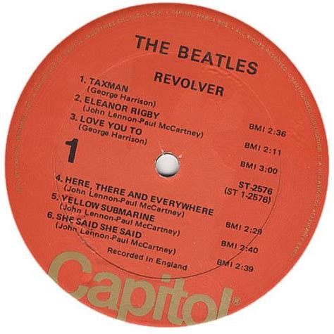 The Beatles Revolver Orange Label Us Vinyl Lp Album Lp Record 390828