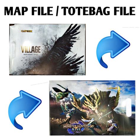 Jual Map File Monster Hunter Resident Evil Village Map File Edition