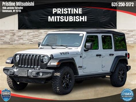 Pre Owned Jeep Wrangler Unlimited Willys Sport Convertible In