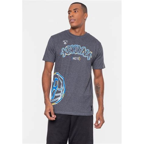 Camiseta Nba Colors Brooklyn Nets Masculina Centauro