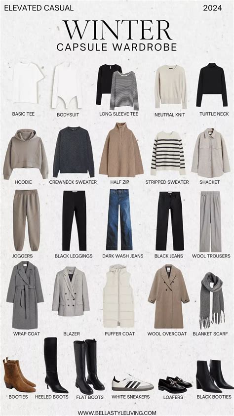 Classic Winter Capsule Wardrobe 2024 Artofit