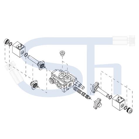 Schmid Hydraulik GmbH Elektrisches Steuerventil 80 L Min 1 Sektion