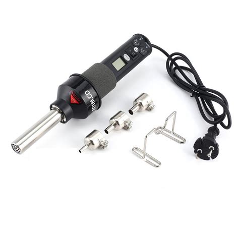 W Lcd Adjustable Electronic Heat Hot Air Gun Desoldering Soldering Station Shopee Philippines