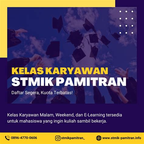 Gelombang Pendaftaran Mahasiswa Baru Stmik Pamitran Karawang