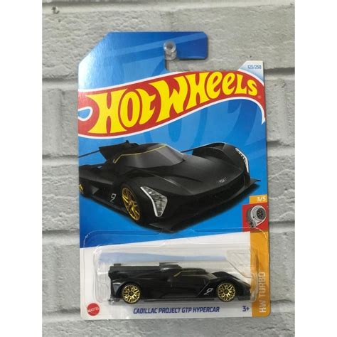 Jual Hry Hot Wheels Reguler Cadillac Project Gtp Hypercar Hitam Mainan Mobil Balap