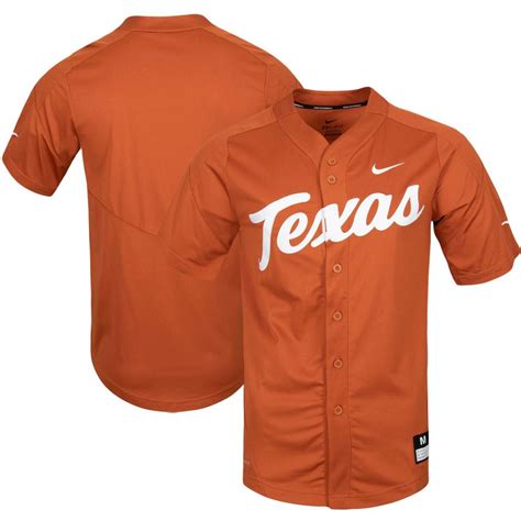 Заказать Футболки Мужская бейсбольная майка Nike Texas Orange Texas ...