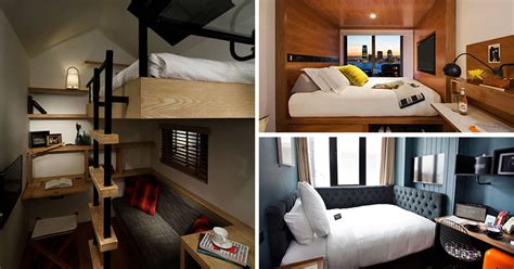 8 Small Hotel Rooms That Maximize Their Tiny Space