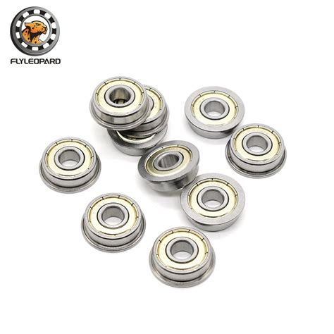 Pcs Fr Zz Flanged Ball Bearing X X Double Sealed Chrome